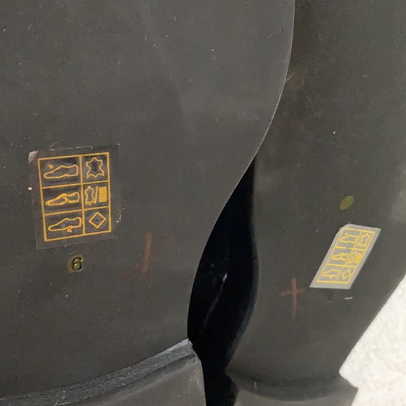 FP x Jeffrey Campbell Black Leather Boots - Picture 10 of 10